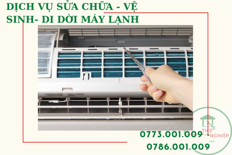 Sửa máy lạnh ở Long Hải 0773001009