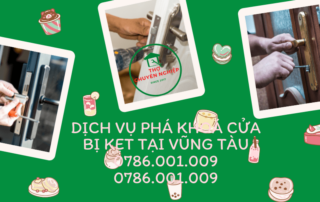 DỊCH VỤ THAY KHOÁ CỬA TẠI VŨNG TÀU 0786.001.009