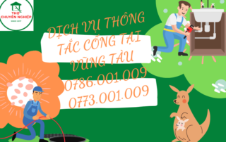 DỊCH VỤ THÔNG TẮC CỐNG TẠI VŨNG TÀU 0786.001.009