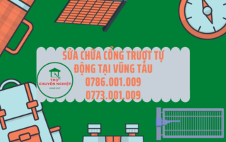 SỬA CHỮA CỔNG TRƯỢT TỰ ĐỘNG TẠI VŨNG TÀU 0786.001.009