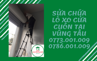 SỬA CHỮA LÒ XO CỬA CUỐN TẠI VŨNG TÀU 0786.001.009 (1)