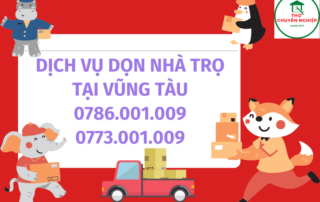 DỊCH VỤ DỌN NHÀ TRỌ TẠI VŨNG TÀU 0786.001.009