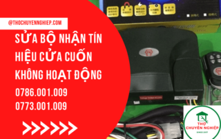 SỬA BỘ NHẬN TÍN HIỆU CỬA CUỐN KHÔNG HOẠT ĐỘNG 0786.001.009