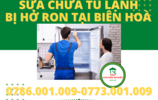 SỬA CHỮA TỦ LẠNH BỊ HỞ RON TẠI BIÊN HOÀ 0786 001 009