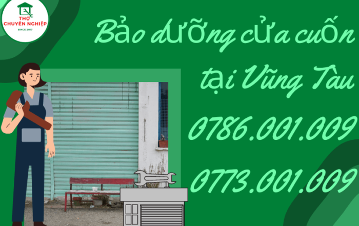 Tin Tức 5 BẢO DƯỠNG CỬA CUỐN TẠI VŨNG TÀU 0786 001 009
