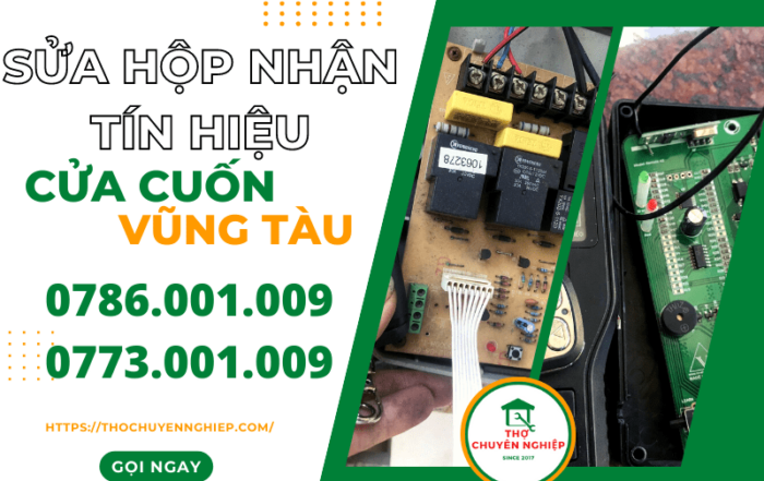 Tin Tức 3 SỬA HỘP NHẬN TÍN HIỆU CỬA CUỐN VŨNG TÀU 0786 001 009