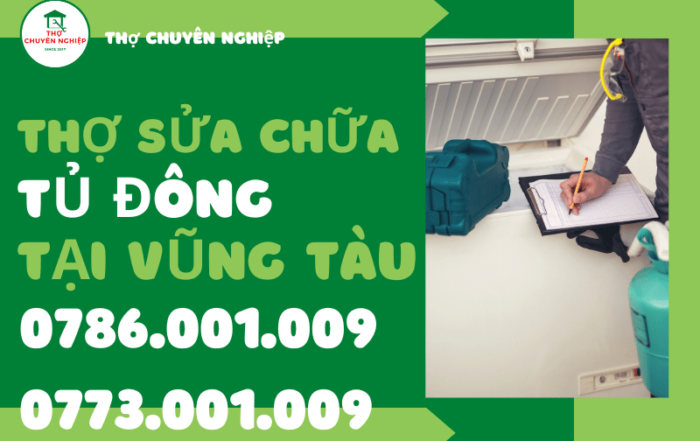 Tin Tức 7 THỢ SỬA CHỮA TỦ ĐÔNG TẠI VŨNG TÀU 0786 001 009