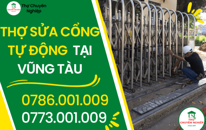 Tin Tức 4 THỢ SỬA CỔNG TỰ ĐỘNG TẠI VŨNG TÀU 0786 001 009