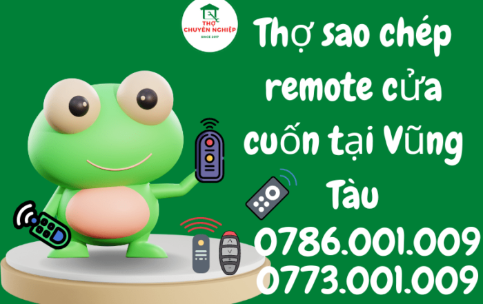 Tin Tức 6 THỢ LÀM CHÌA KHOÁ TẠI NHÀ Ở VŨNG TÀU 0786 001 009