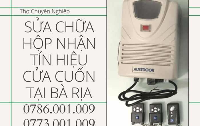 SỬA CHỮA HỘP NHẬN TÍN HIỆU CỬA CUỐN TẠI BÀ RỊA 0773 001 009