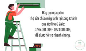 Thợ sửa chữa máy lạnh tại Long Khánh 0773 001 009
