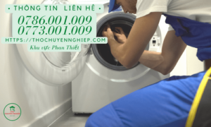 Phan Thiết - Lắp đặt máy giặt tại nhà 0786001009