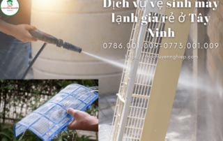 Dịch vụ vệ sinh máy lạnh giá rẻ ở Tây Ninh 0773 001 009