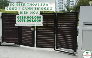 Số điện thoại sửa cổng 4 cánh tự động Biên Hòa 0773 001 009